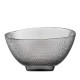ARDESTO Bowl Commelina, 22cm, glass, gray (AR5019)