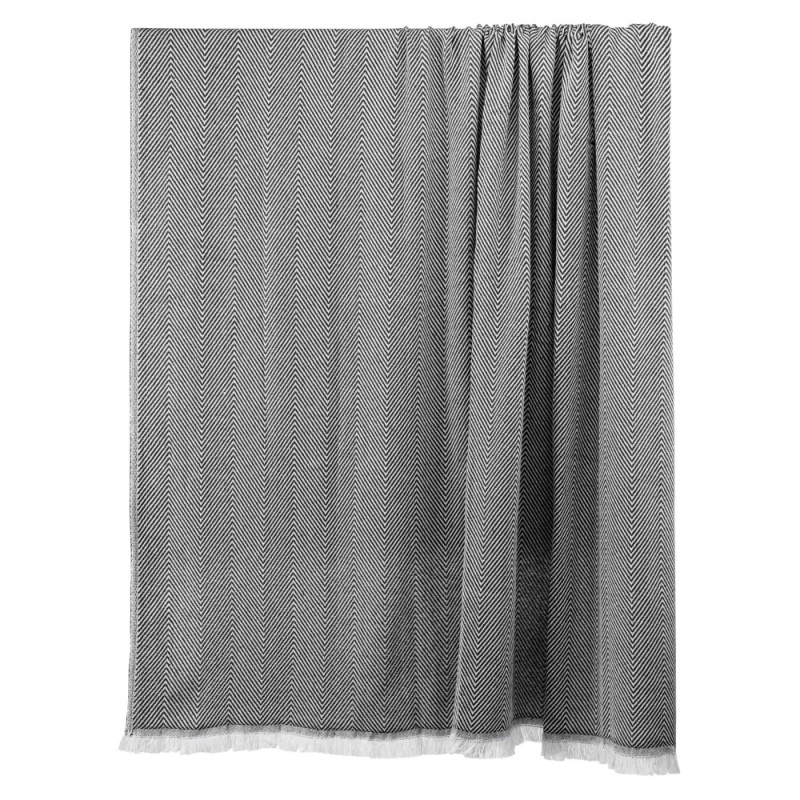 ARDESTO Summer blanket 190x220cm, 100% cotton, black (ART0920SL)