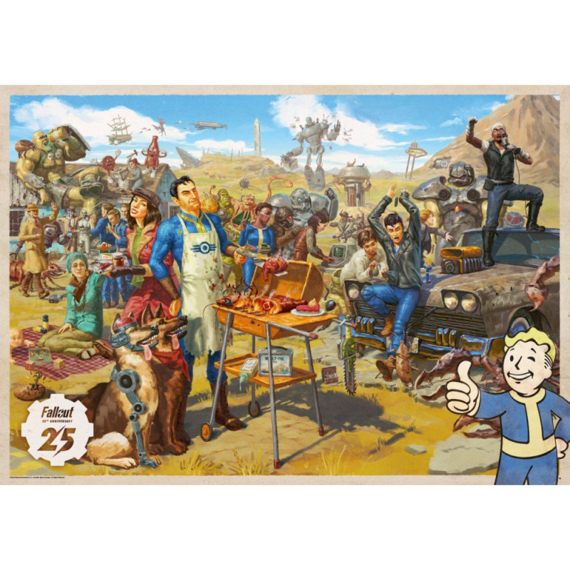 GoodLoot Пазл Fallout 25th Anniversary Puzzles 1000 ел. (5908305242918)