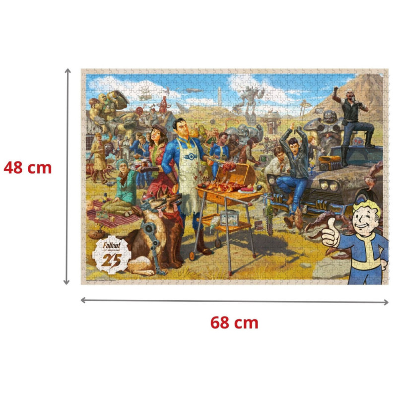 GoodLoot Пазл Fallout 25th Anniversary Puzzles 1000 ел. (5908305242918)
