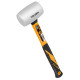 Tolsen rubber mallet 225g 30mm fiberglass handle (25173)