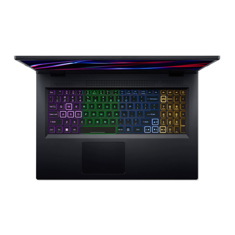 Acer Notebook Nitro 5 AN517-55 17.3  FHD IPS, Intel i5-12450H, 16GB, F512GB, NVD4050-6, Lin, black