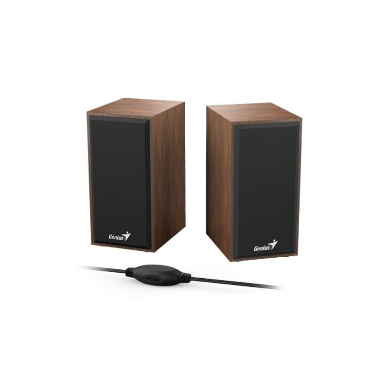 Genius Колонки 2.0 SP-HF180 USB Wood (31730029400)