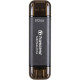 Transcend Портативний SSD Transcend 512GB USB 3.1 Gen 2 Type-A + Type-C ESD310 Чорний (TS512GESD310C)
