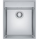 Franke Кухонна мийка Maris MRX 210-40 TL/127.0598.748/нержав.сталь полірована/510х430х180/врівень зі стільницею SlimTop