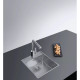 Franke Кухонна мийка Maris MRX 210-40 TL/127.0598.748/нержав.сталь полірована/510х430х180/врівень зі стільницею SlimTop