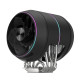 Zalman Процесорний кулер Zalman ZET5, ARGB LGA 1851, 1700, 1200, 115x, AM5, AM4, 4pin PWM, 3pin+5VARGB, TDP200W, чорний (ZET5BLACK)