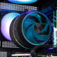 Zalman Процесорний кулер Zalman ZET5, ARGB LGA 1851, 1700, 1200, 115x, AM5, AM4, 4pin PWM, 3pin+5VARGB, TDP200W, чорний (ZET5BLACK)