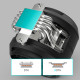 Zalman Процесорний кулер Zalman ZET5, ARGB LGA 1851, 1700, 1200, 115x, AM5, AM4, 4pin PWM, 3pin+5VARGB, TDP200W, чорний (ZET5BLACK)
