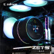 Zalman Процесорний кулер Zalman ZET5, ARGB LGA 1851, 1700, 1200, 115x, AM5, AM4, 4pin PWM, 3pin+5VARGB, TDP200W, чорний (ZET5BLACK)