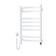 Navin electric towel warmer Avalon, 800x480x104mm, timer-regulator, steel, white, left connection (12-103153-4880)