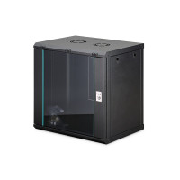Digitus Шафа DIGITUS 19", 12U, Wall Mounting Dynamic-N, 600x450 мм, 60кг максимально, розібрана, чорна (DN-37109)