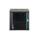 Digitus Шафа DIGITUS 19", 12U, Wall Mounting Dynamic-N, 600x450 мм, 60кг максимально, розібрана, чорна (DN-37109)