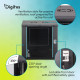 Digitus Шафа DIGITUS 19", 12U, Wall Mounting Dynamic-N, 600x450 мм, 60кг максимально, розібрана, чорна (DN-37109)