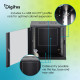 Digitus Шафа DIGITUS 19", 12U, Wall Mounting Dynamic-N, 600x450 мм, 60кг максимально, розібрана, чорна (DN-37109)