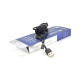 Дата кабель USB 2.0 to Lightning 2.0m 2A magnetic nylon black PiPo (18166)