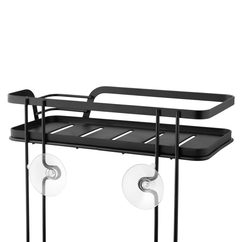 ARDESTO Shelf Vigor 2-tier 26.5x14x31cm, metal, polypropylene, black (ARHK4504PB) ARDESTO Shelf Vigor 2-tier 26.5x14x31cm, metal, polypropylene, black (ARHK4504PB)