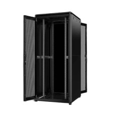 MIRSAN Шафа MIRSAN 19 , 46U, GTN, перфоровані двері, 800x1000 мм, максимально 1000 кг, чорна (MR.GTN46U81DE.01_PRF63)