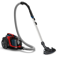 Philips Пылесос контейнерный PowerPro Expert, 900Вт, конт пыль -2л, НЕРА, черно-красный (FC9729/09)