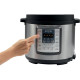 Gorenje pressure cooker, 1000W, bowl-6l, electronic control, aluminum/plastic, black (MC6MBK)