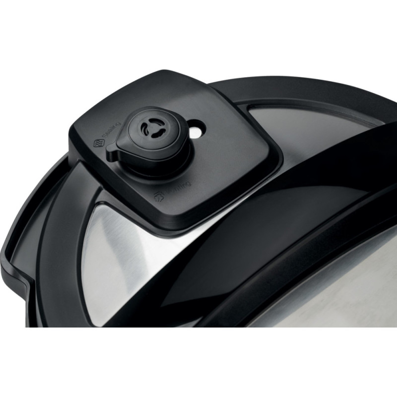 Gorenje pressure cooker, 1000W, bowl-6l, electronic control, aluminum/plastic, black (MC6MBK)