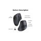 Мышка Ugreen MU008 Vertical Wireless Black (25444)