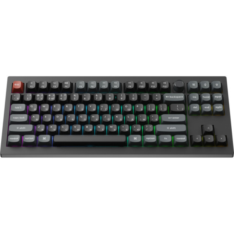 Клавиатура Keychron V3 Ultra Keychron Red Switch RGB UA Black (V3U-D1-UA)