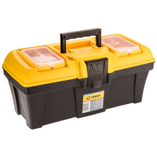 Topex Tool box, 16 , with trays, 38x17x17 cm (79R124)