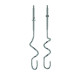 Gorenje hand mixer 450W, nozzles-4 beaters, turbo mode, white (M420CW)