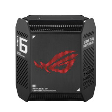 ASUS Router ROG Rapture GT6 1PK black AX10000 3xGE LAN 1x2.5GE WAN 1xUSB 3.2 g1 WPA3 OFDMA MESH (90IG07F0-MU9A10)