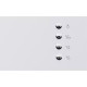 Electrolux hood vertical, 60cm, 600m cubic hour, white (LFV316W)
