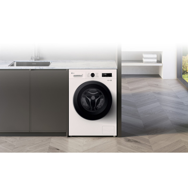 LG WM front load, 7kg, A+++, White (F2Y1HS6W)