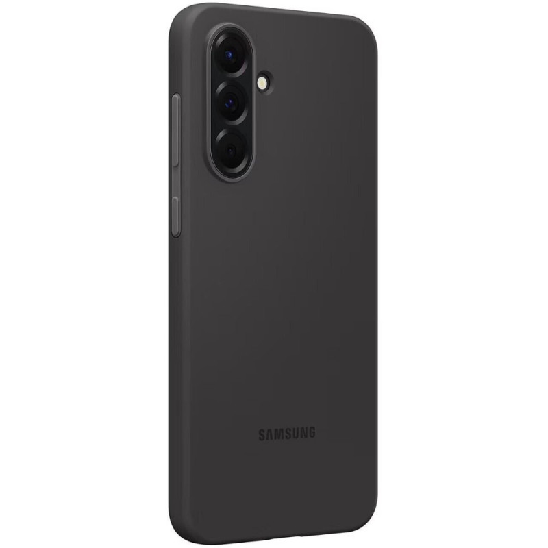 Samsung A56 (A566), Silicone Case, Black (EF-PA566CBEGWW)