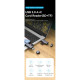 Считыватель флеш-карт Vention USB 3.0 AM/USB-C to SD+TF Gray Dual Drive Letter Aluminum Alloy (CLLH0)