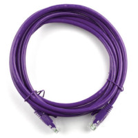 Патч-корд 30м, RJ-45, Cat.5e, CU, медь, фиолетовый Ritar (PCR-CU/30Pe / 04306)