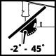 Einhell TC-SB 200/1 band saw, 250 W, 1400 rpm, 900 m/min, table 305x305 mm, 200 mm outreach, 15.8 kg (4308009)