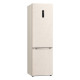 LG ref with bottom freezer, 203x60x68, ref-277l, freez.-110l, 2doors, A++, NF, inv, display ext, fresh zone, beige (GC-B509FEMW)