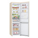 LG ref with bottom freezer, 203x60x68, ref-277l, freez.-110l, 2doors, A++, NF, inv, display ext, fresh zone, beige (GC-B509FEMW)
