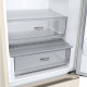 LG ref with bottom freezer, 203x60x68, ref-277l, freez.-110l, 2doors, A++, NF, inv, display ext, fresh zone, beige (GC-B509FEMW)