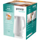 Gorenje Electric kettle, 1,7L, Strix, white matte (K17OPW)