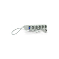 Сетевой фильтр питания Merlion 5 розеток, 1.8 м (G518)