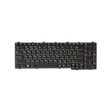 Клавиатура ноутбука PowerPlant Lenovo IdeaPad G550, G555 черный, черный фрейм (KB311040)