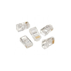 Коннектор RJ45 cat.5e UTP 8P8C * 100 (позолоч. конт.) Cablexpert (LC-8P8C-001/100)