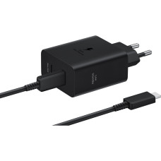 Samsung Power Adapter Duo 50W C to C Cable included Black (EP-T5020XBEGEU)