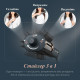 Rowenta Фен-щітка Air Brush 3D, 1200Вт, 3 режими, іоніз-я, хол. обдув, функція фену, кераміка, чорно-золотий (UB9720E0)