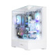 Zalman PC case P40 Prism Plus without PSU, 2xUSB3.0, 1x Type C, 3x120mm ARGB Reverse, 1x120mm ARGB, VGA 420mm, LCS ready, TG Side/Front/Top Panel, ATX, white (P40PRISMPLUSWHITE)