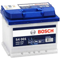 Bosch Акумулятор S4 12В 44А·год 440А R+ (0 092 S40 010) (0092S40010)