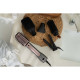 ARDESTO Фен-щётка Brush Pink Touch,1200Вт, 2скорости, 2 темп. режима, LED-дисплей, функция ионизации , 4 насадки, серый+розовый (HD-CR300PT)