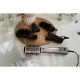 ARDESTO Фен-щётка Brush Pink Touch,1200Вт, 2скорости, 2 темп. режима, LED-дисплей, функция ионизации , 4 насадки, серый+розовый (HD-CR300PT)