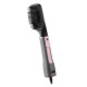 ARDESTO Фен-щётка Brush Pink Touch,1200Вт, 2скорости, 2 темп. режима, LED-дисплей, функция ионизации , 4 насадки, серый+розовый (HD-CR300PT)